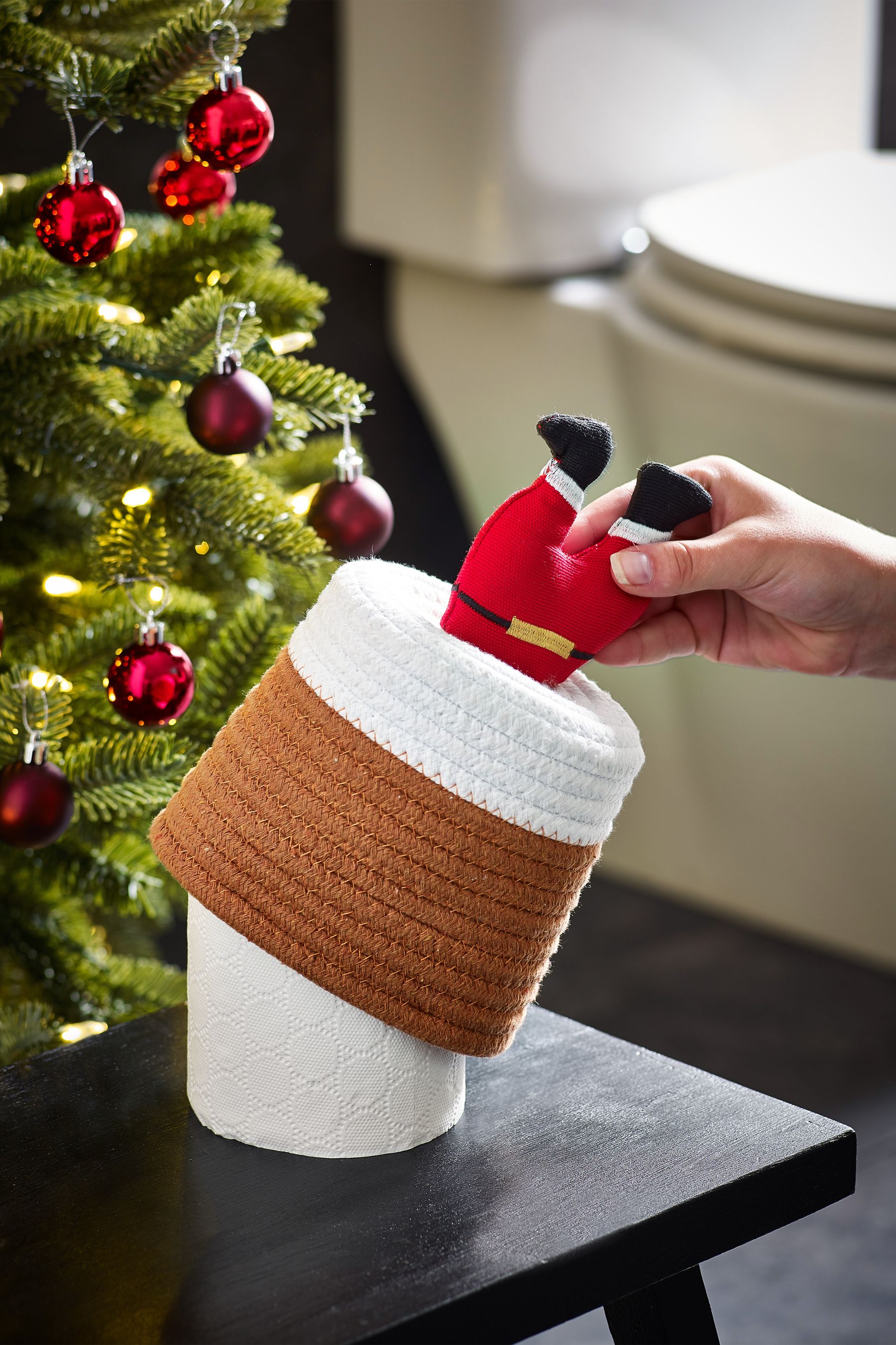 Santa toilet cover hot sale