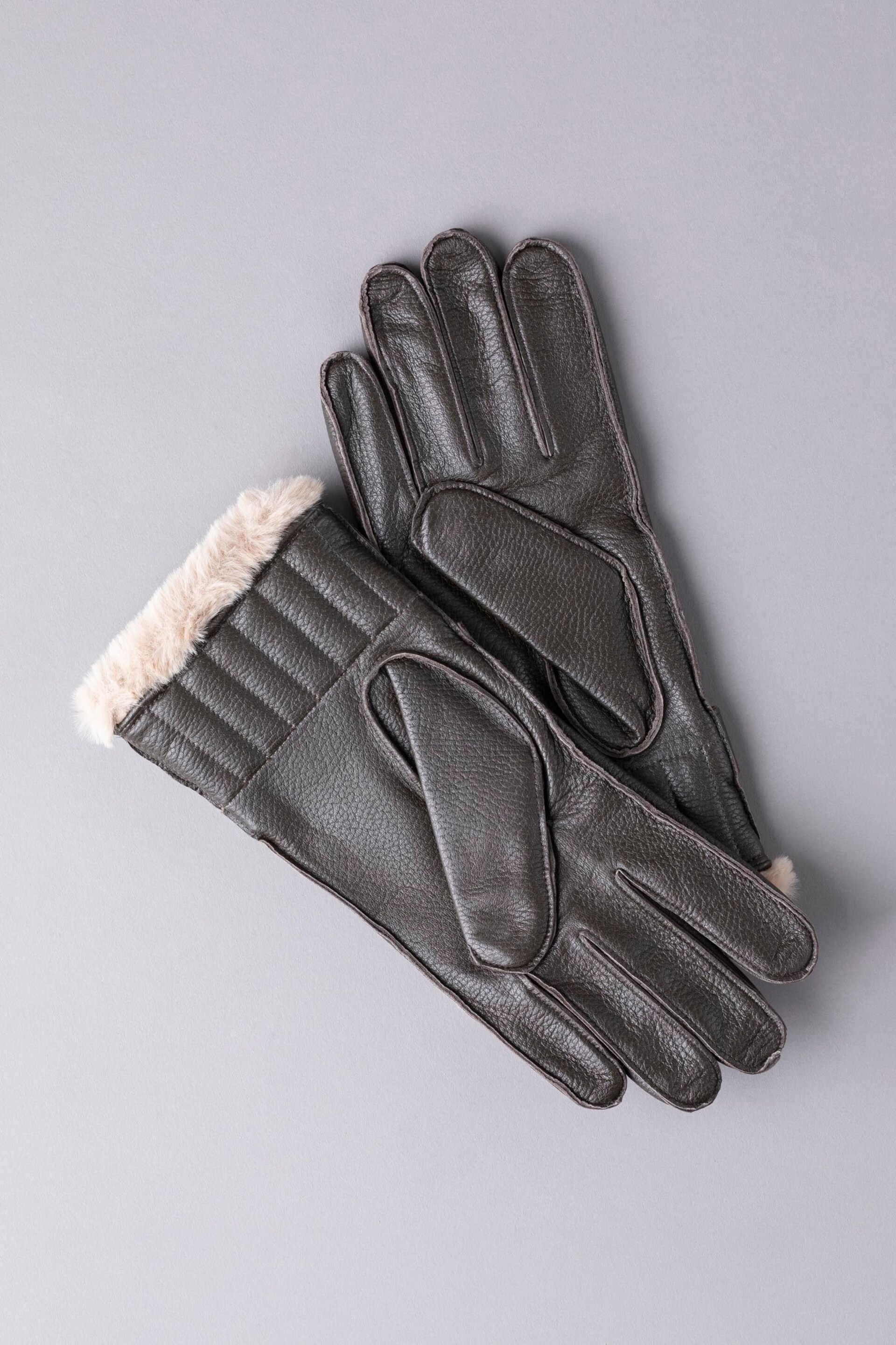 Lakeland Leather Brown Milne Leather Gloves - Image 2 of 3