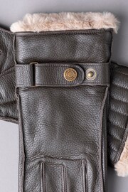 Lakeland Leather Brown Milne Leather Gloves - Image 3 of 3