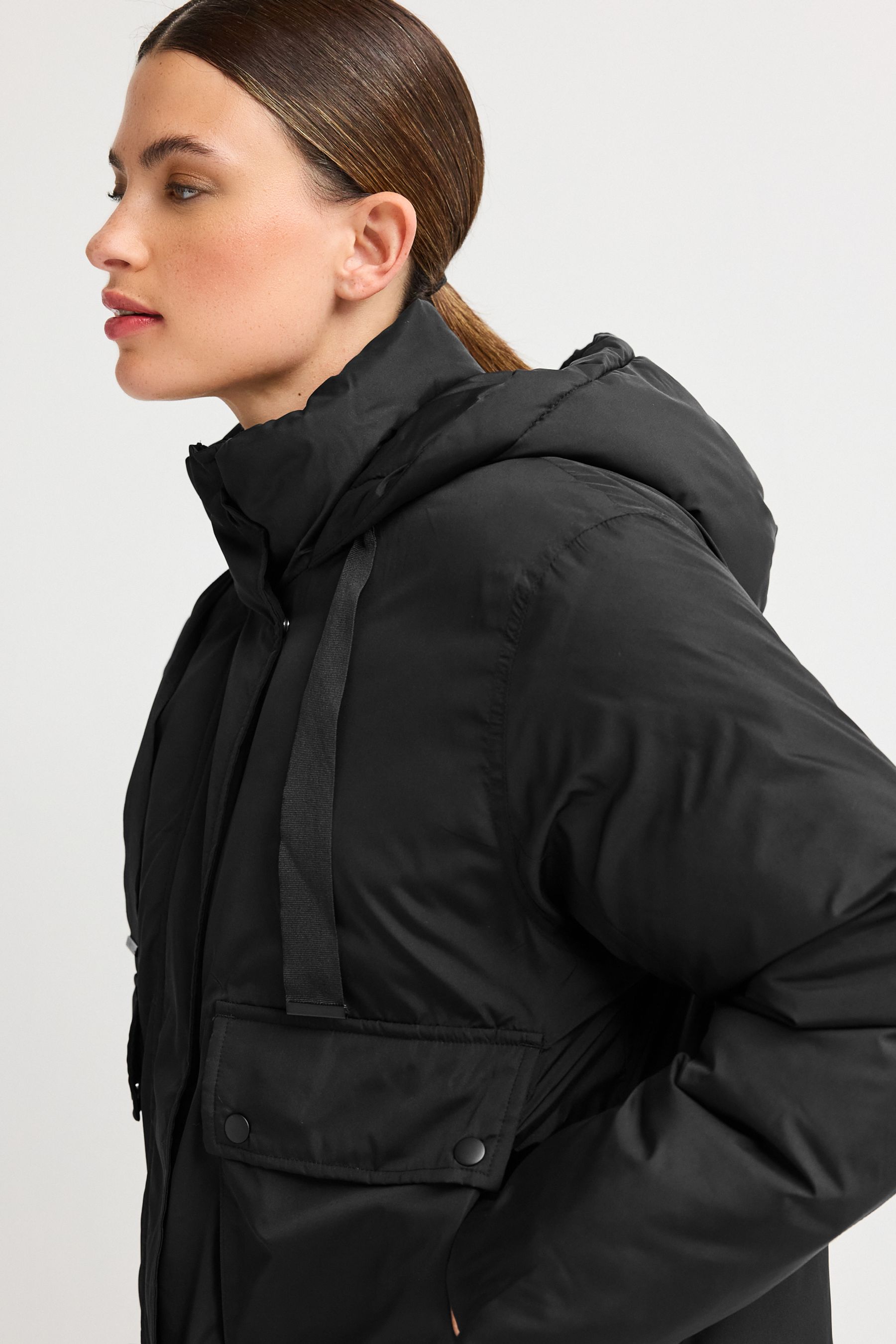 Short padded parka store