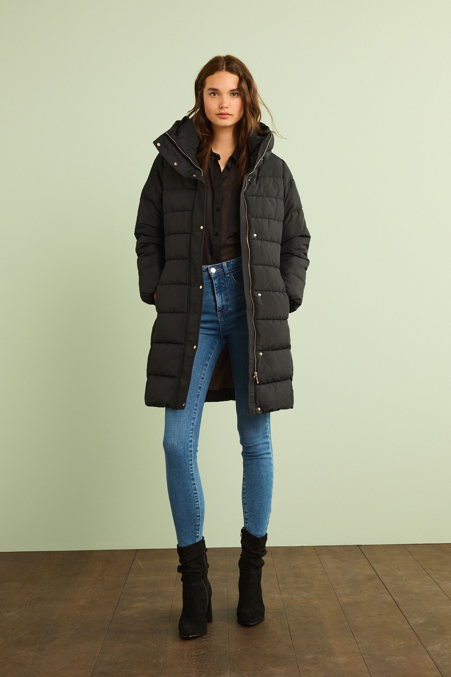 Next padded coat top