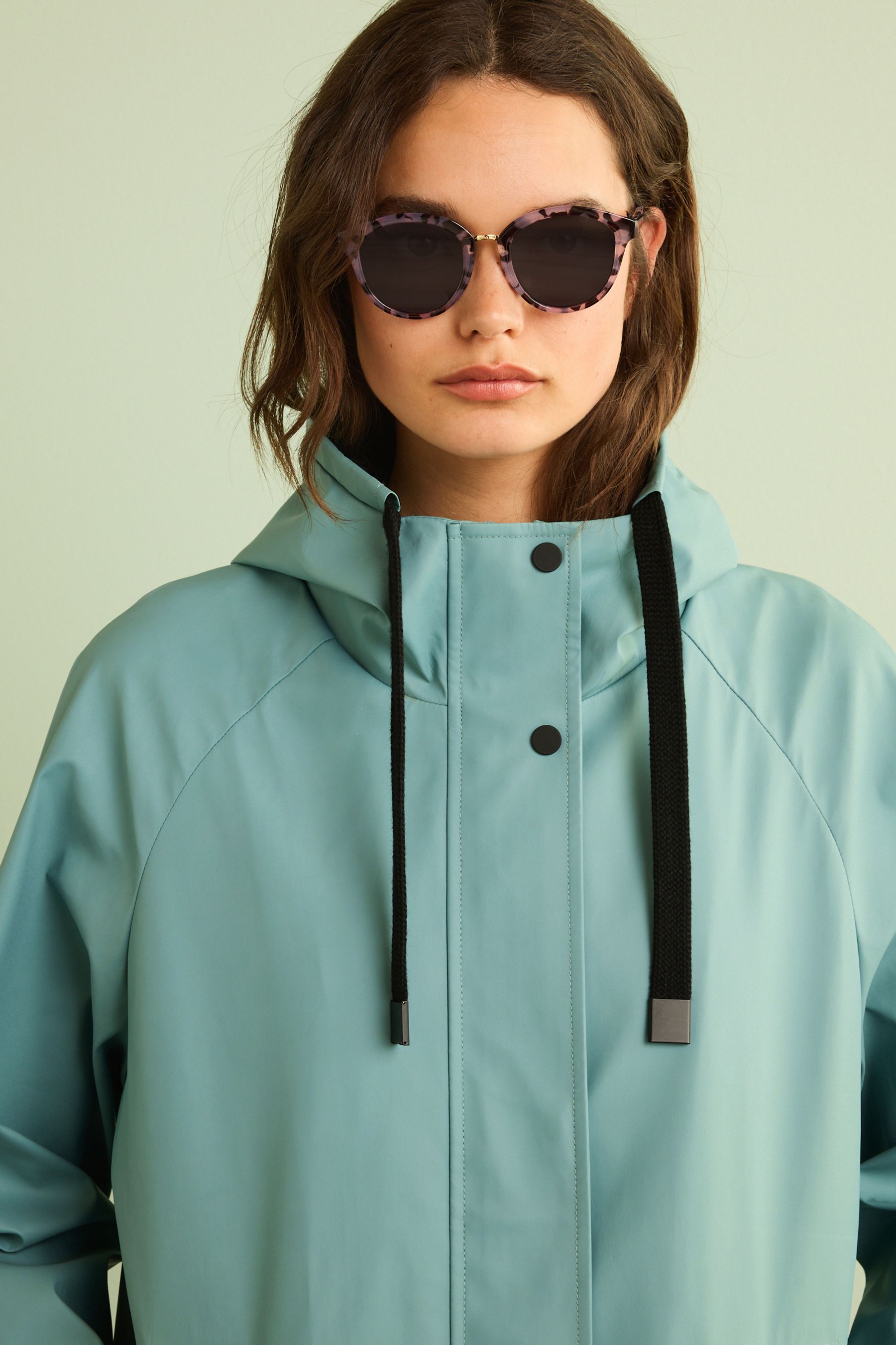 Next teal coat best sale