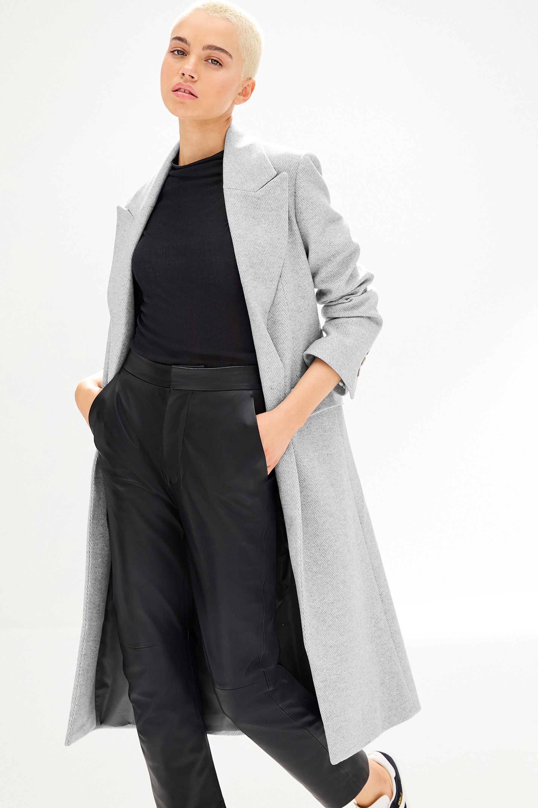 Grey revere coat new arrivals