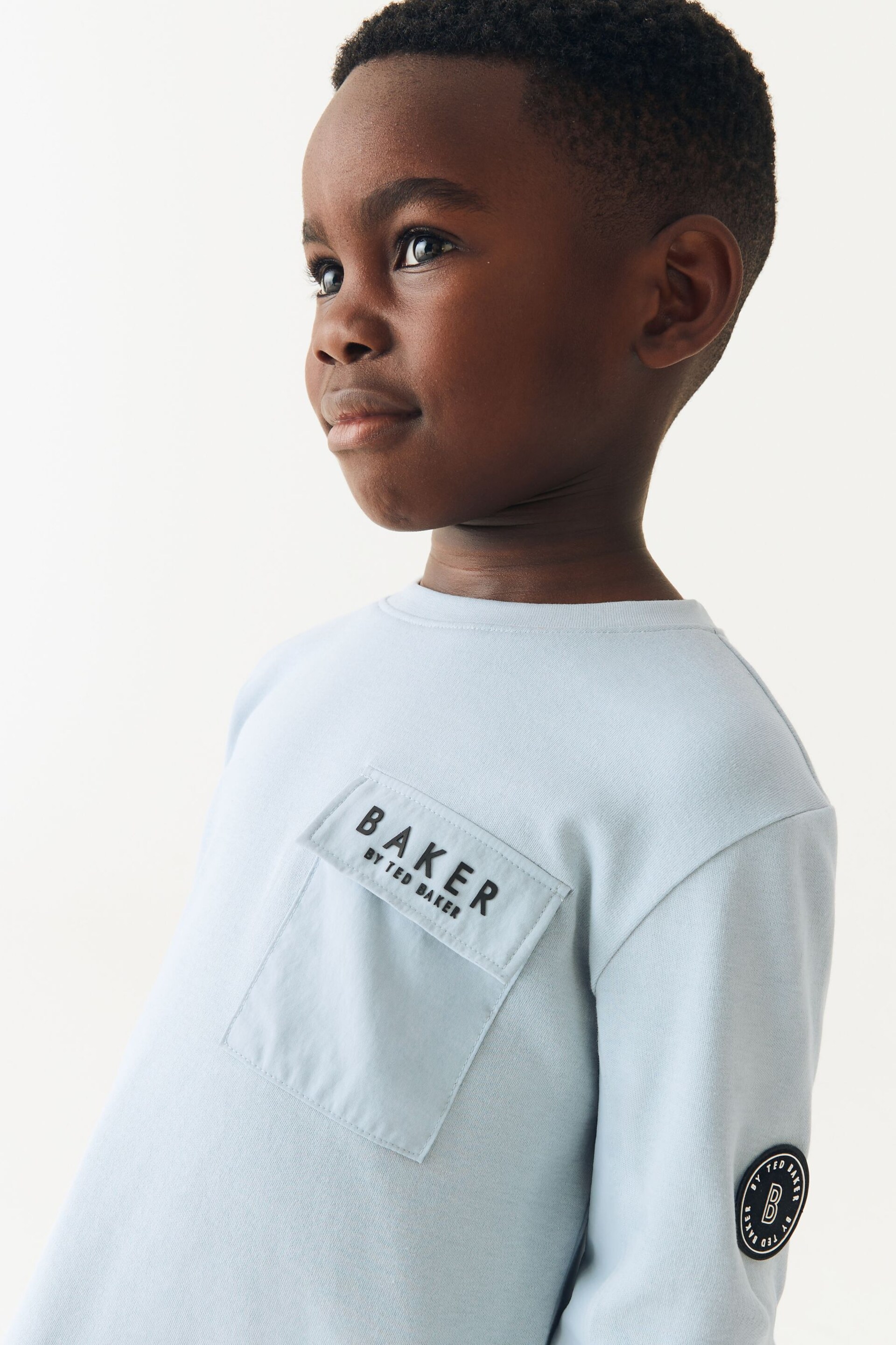 Baker by Ted Baker Long Sleeve Pocket T-Shirt - Image 5 of 10
