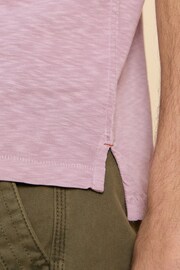 White Stuff Purple Abersoch Short Sleeve T-Shirt - Image 4 of 6