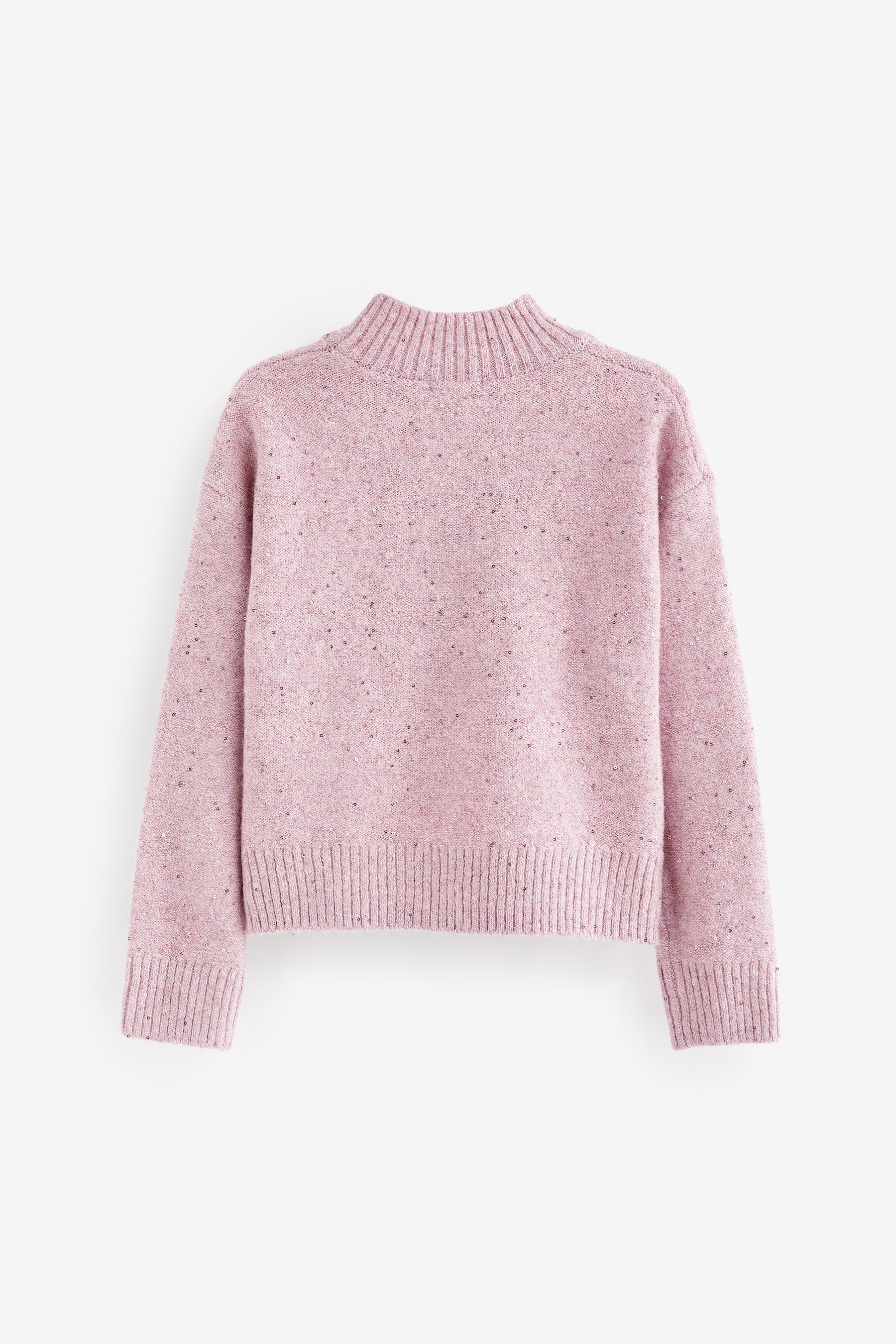 Buy Pink Sequin Jumper 3 16yrs from Next Luxembourg