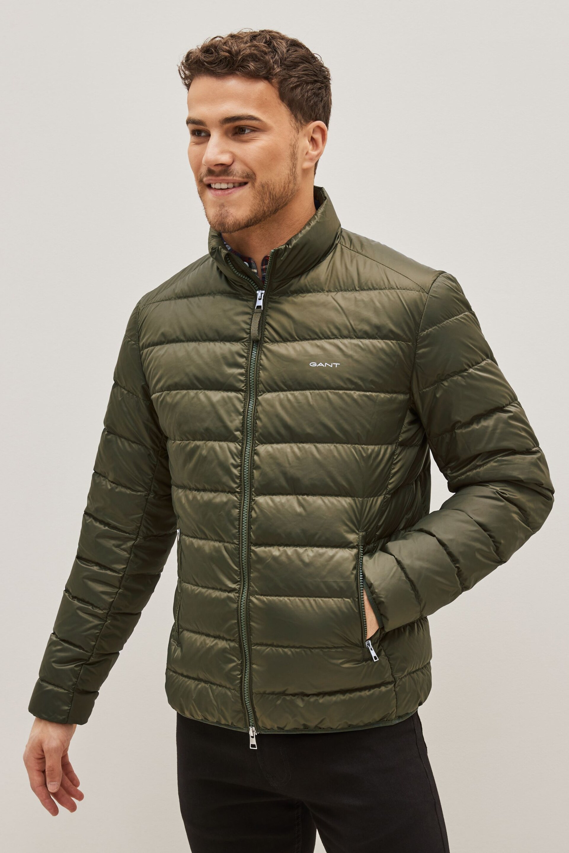 GANT Green Light Down Jacket - Image 1 of 4