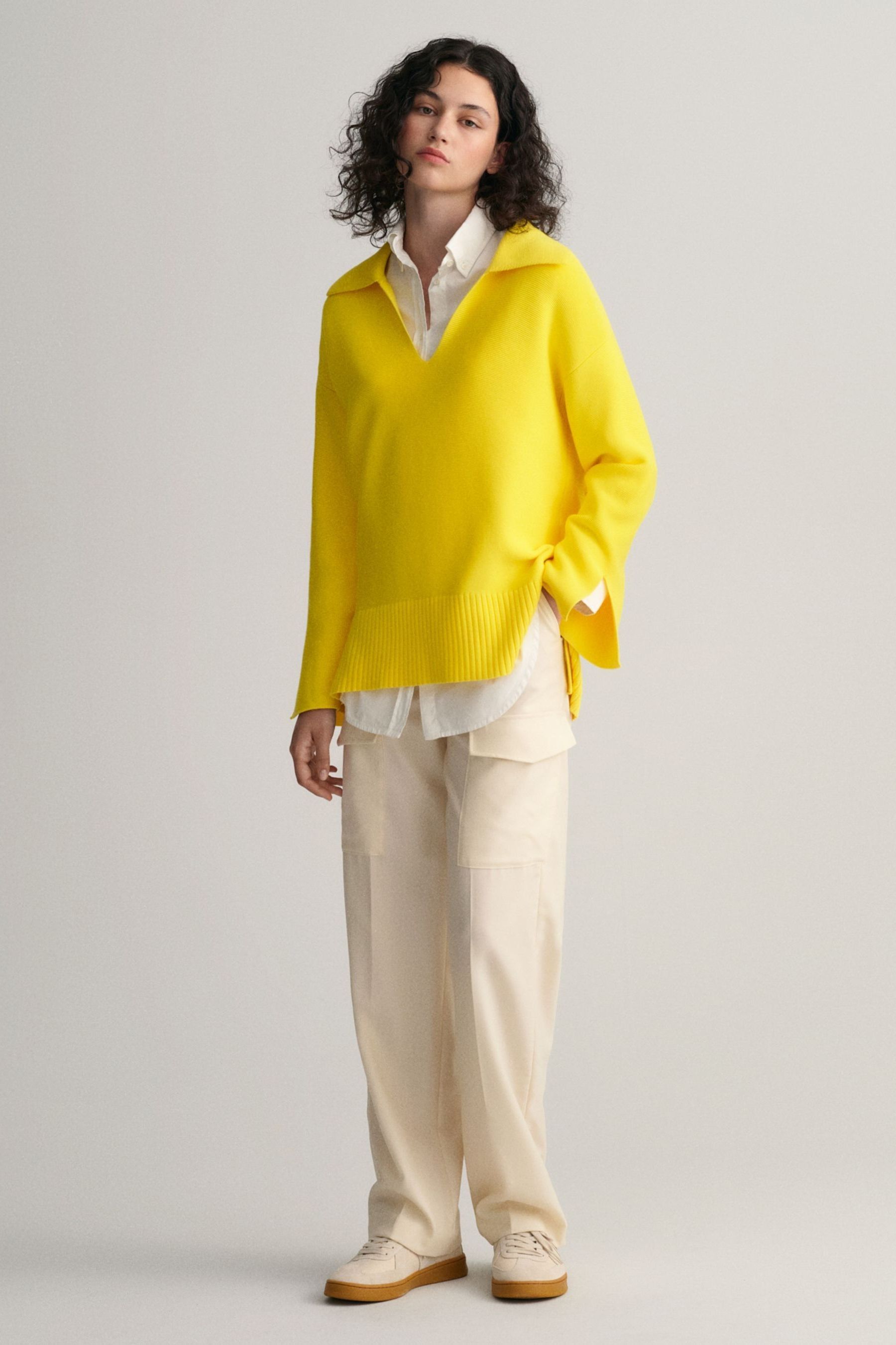 Gant yellow jumper online