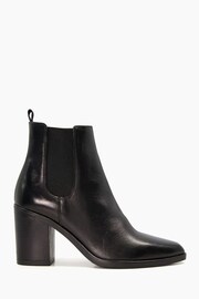 Dune London Black Prea High Western Chelsea Boots - Image 1 of 5