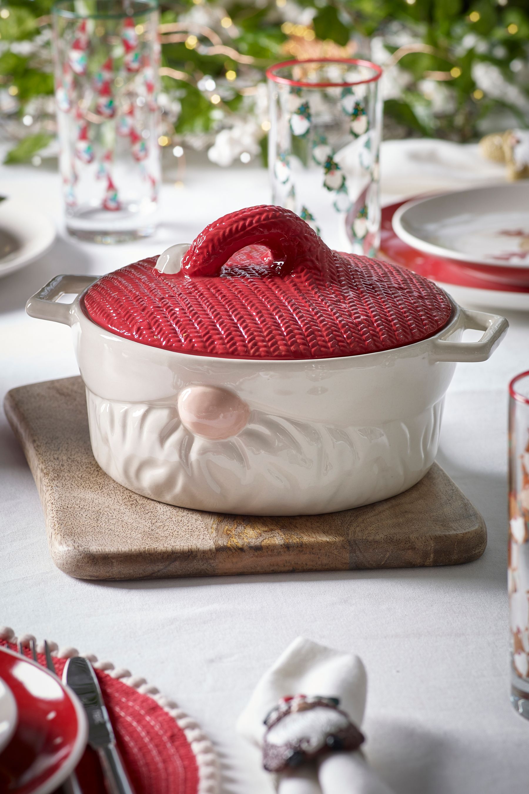 Red casserole dish new arrivals