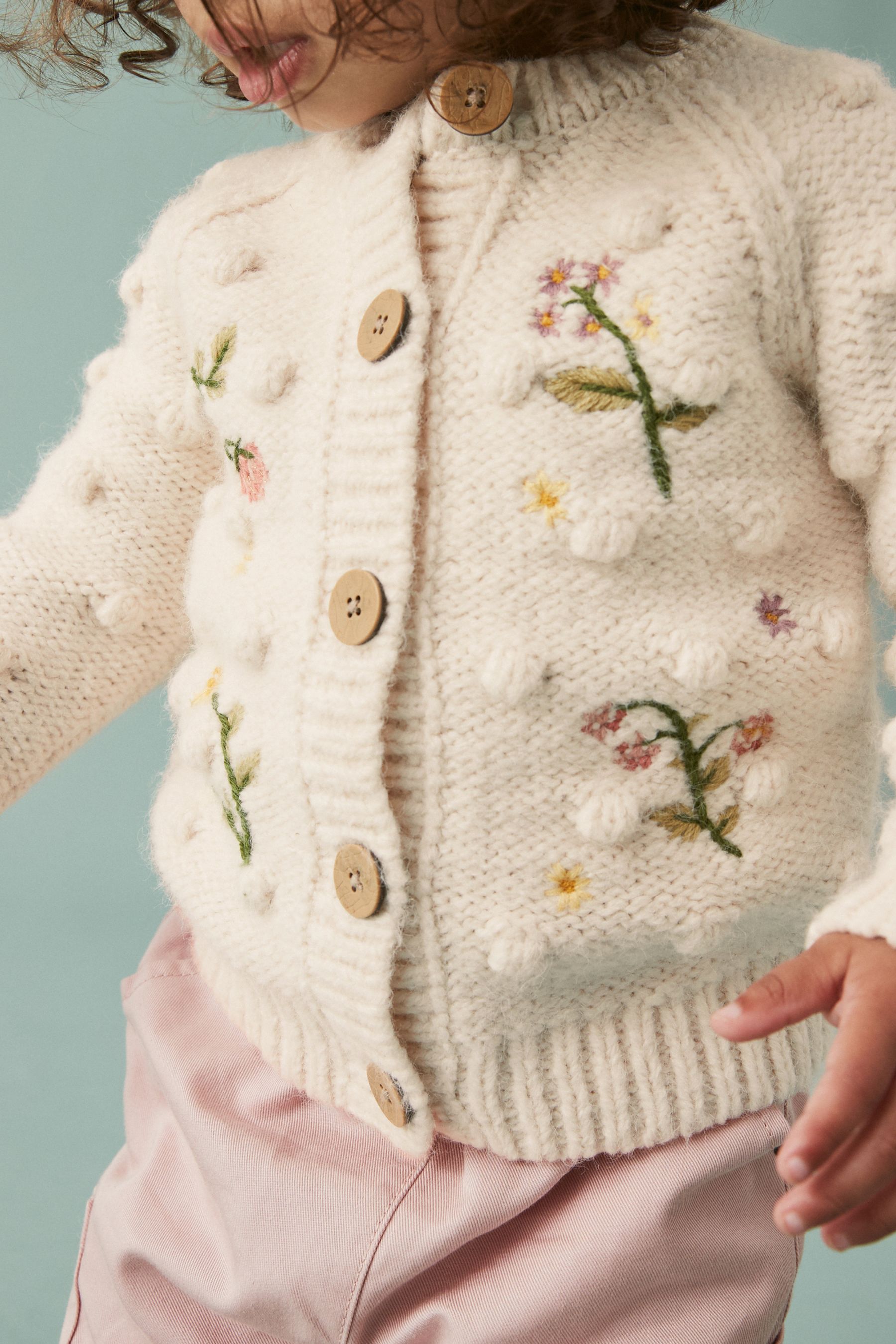 Chunky bobble cardigan store