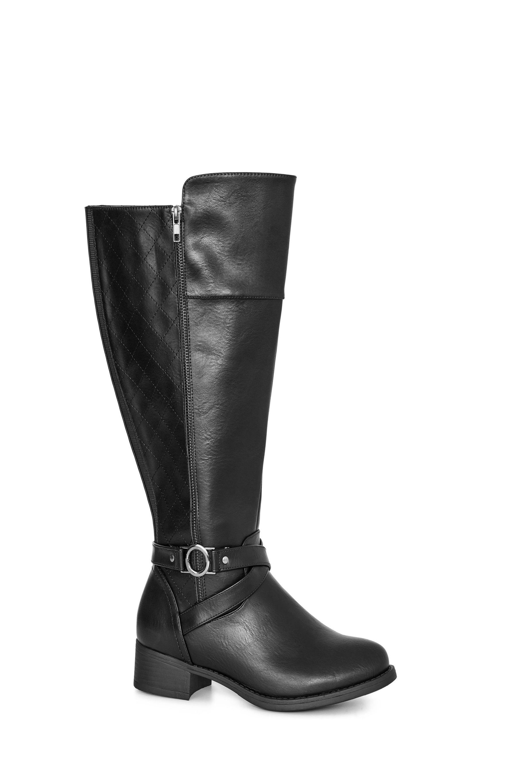 Evans black boots online