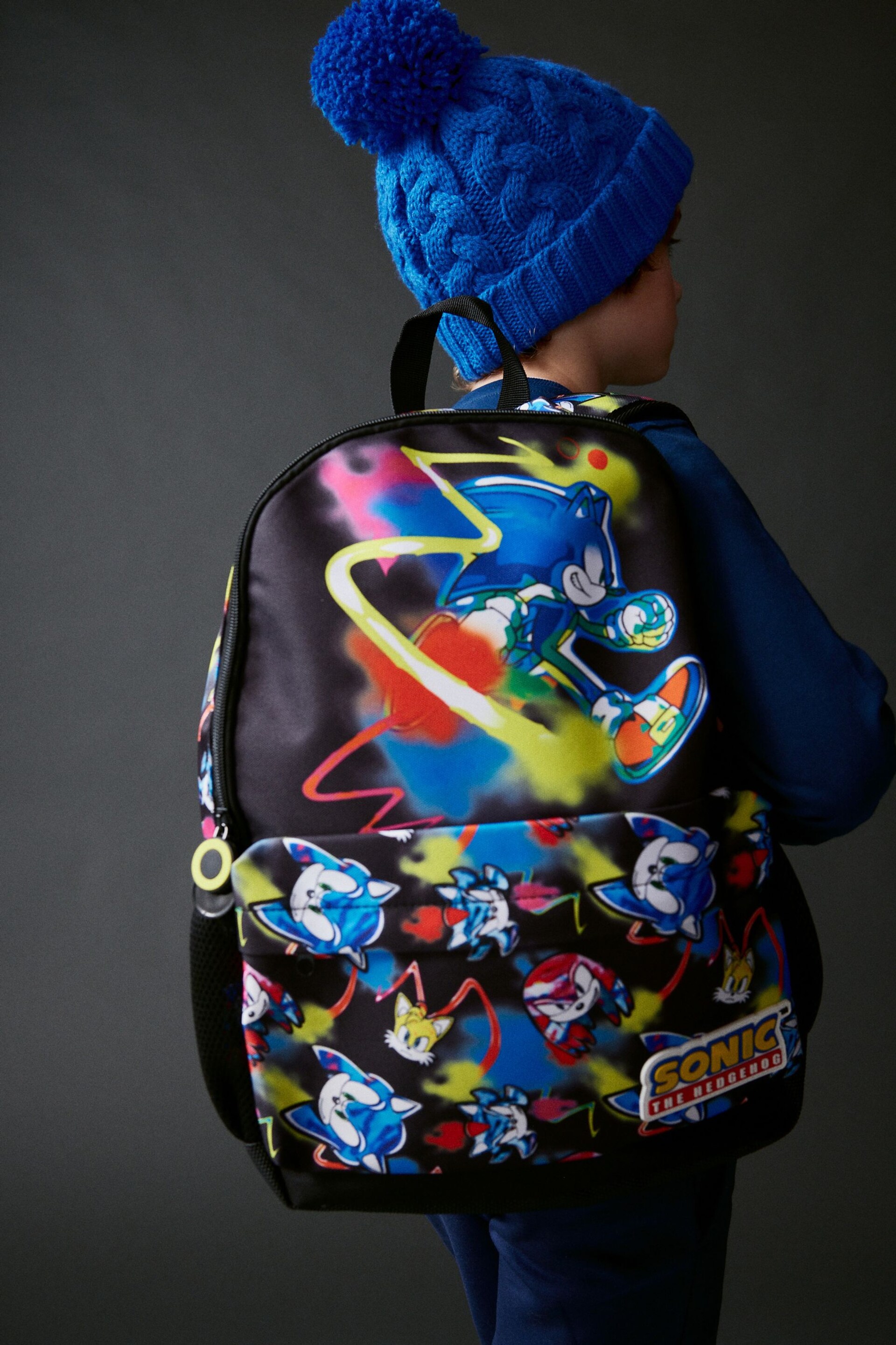 Black Sonic Backpack - Image 1 of 7
