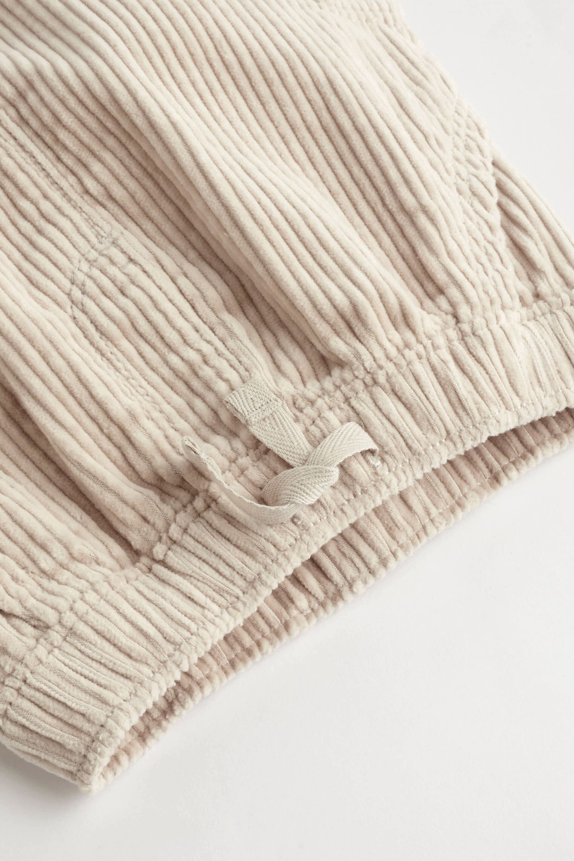 Neutral Corduroy Baby Cargo Joggers - Image 5 of 6