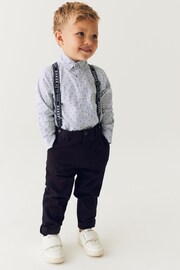 Baker by Ted Baker (3mths-6yrs) Shirt, Braces and Chino Set - Image 1 of 14
