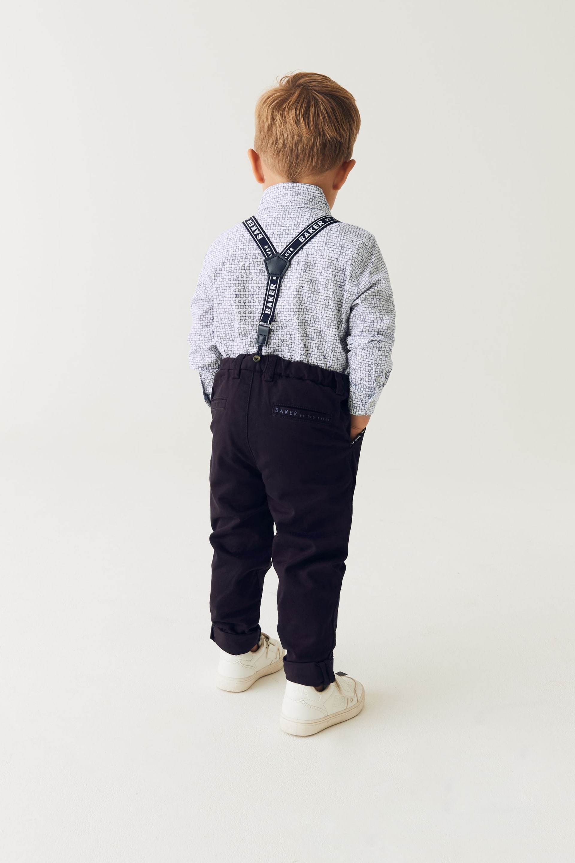 Baker by Ted Baker (3mths-6yrs) Shirt, Braces and Chino Set - Image 3 of 14