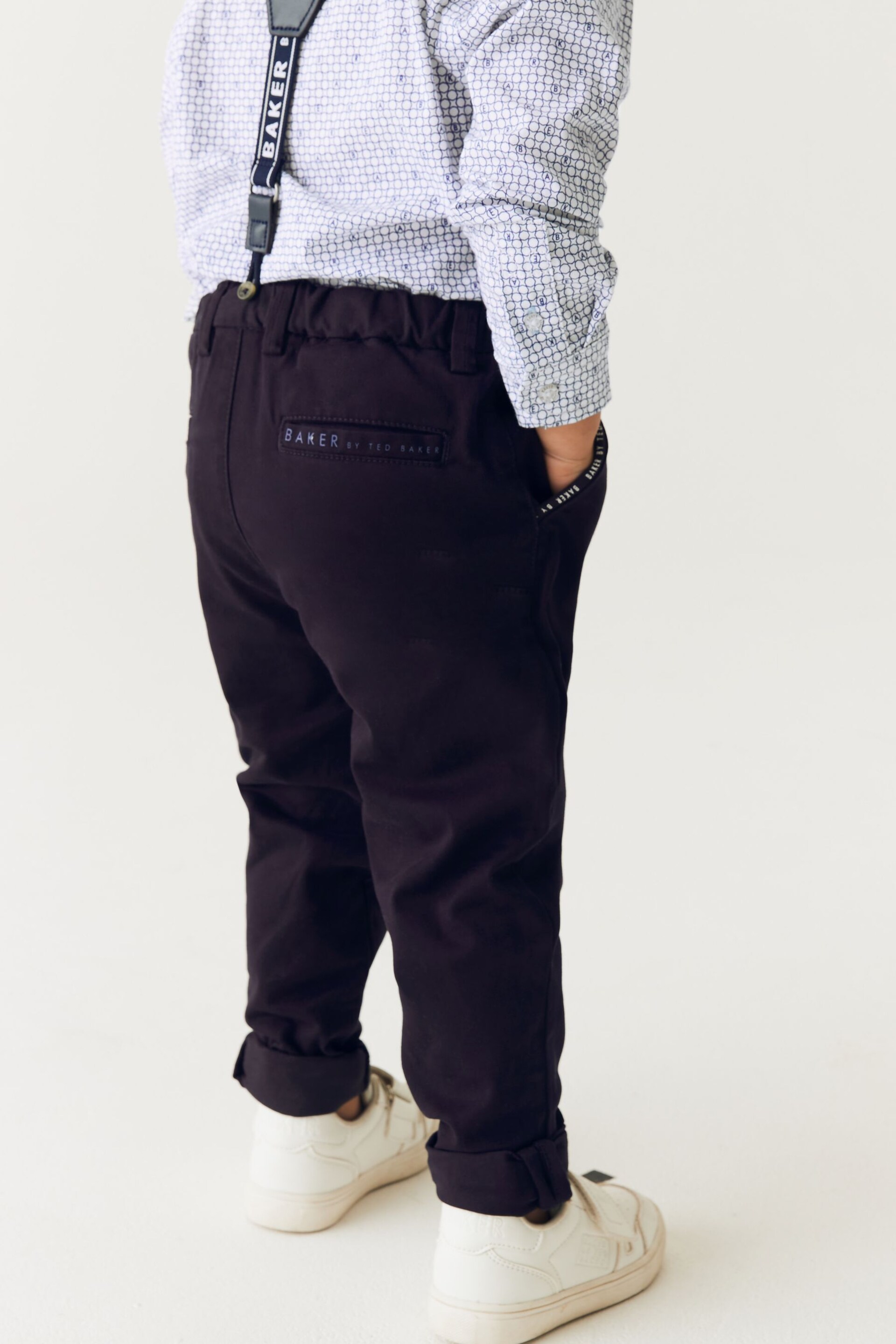 Baker by Ted Baker (3mths-6yrs) Shirt, Braces and Chino Set - Image 8 of 14