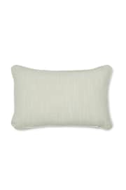 Laura Ashley Dove Grey Pussy Willow Feather Filled Cushion - Image 2 of 2