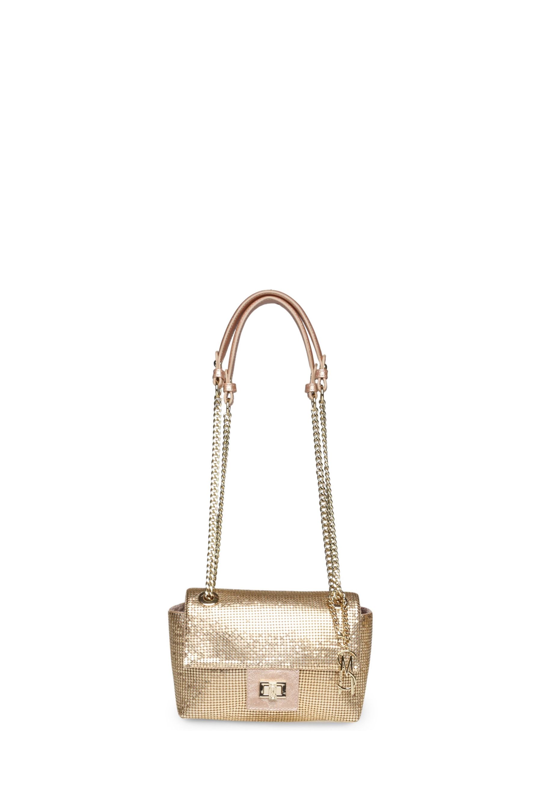 Steve madden gold bag sales