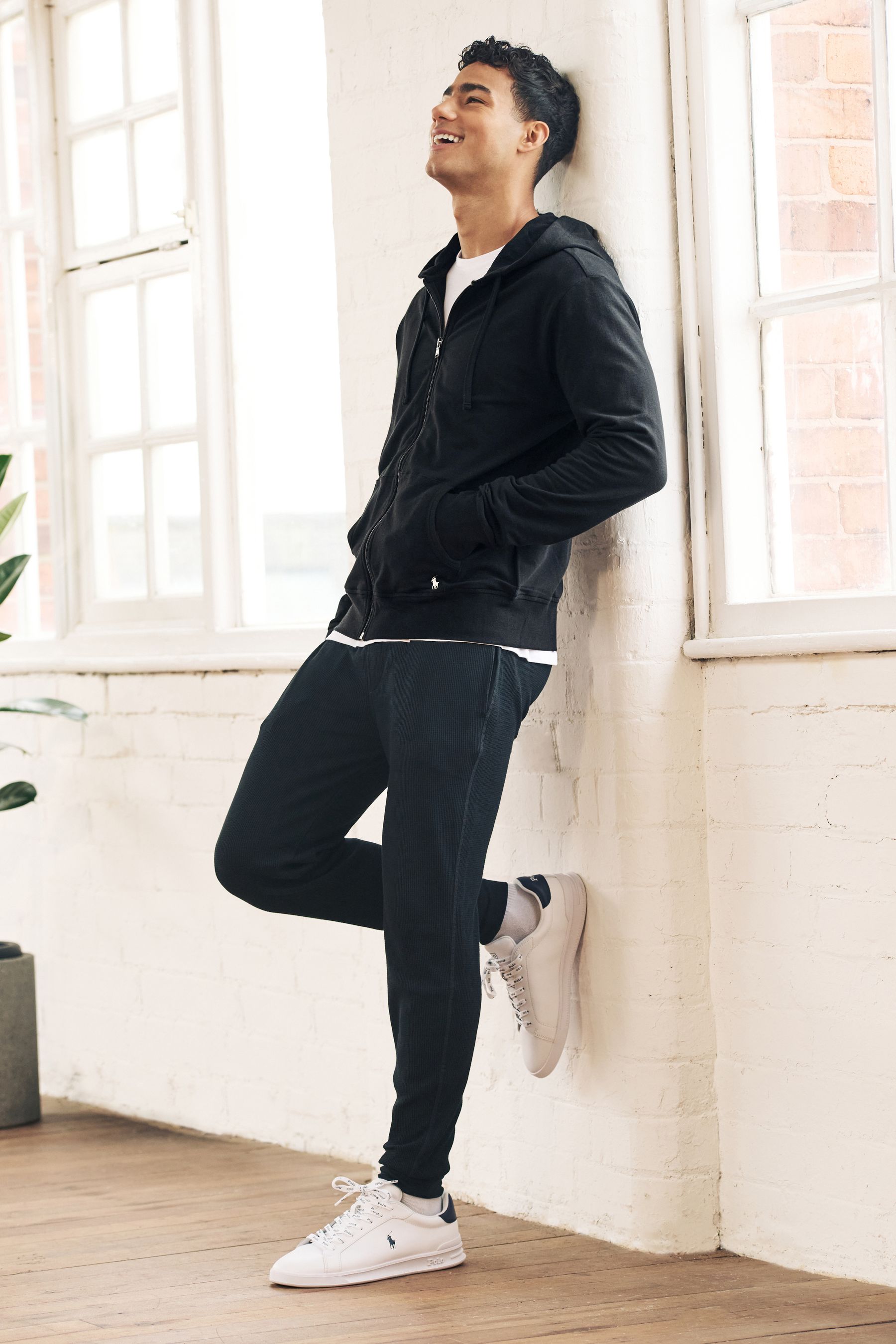 Buy Polo Ralph Lauren Zip Up Logo 100 Cotton Hoodie from the Next UK online shop