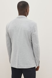 Grey Slim Fit Motionflex Stretch Jersey Blazer - Image 2 of 14