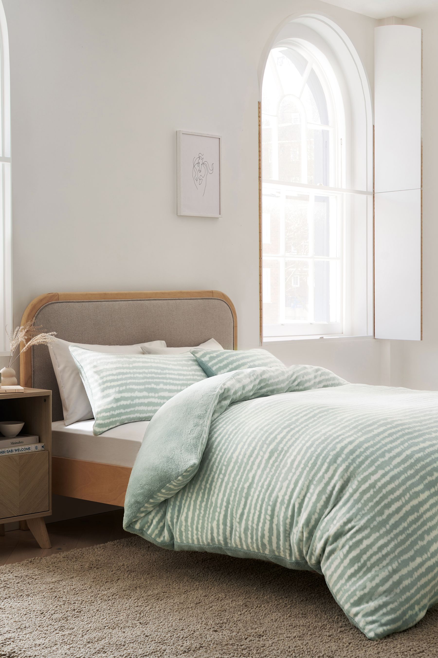 Fleece duvet cover next 2025