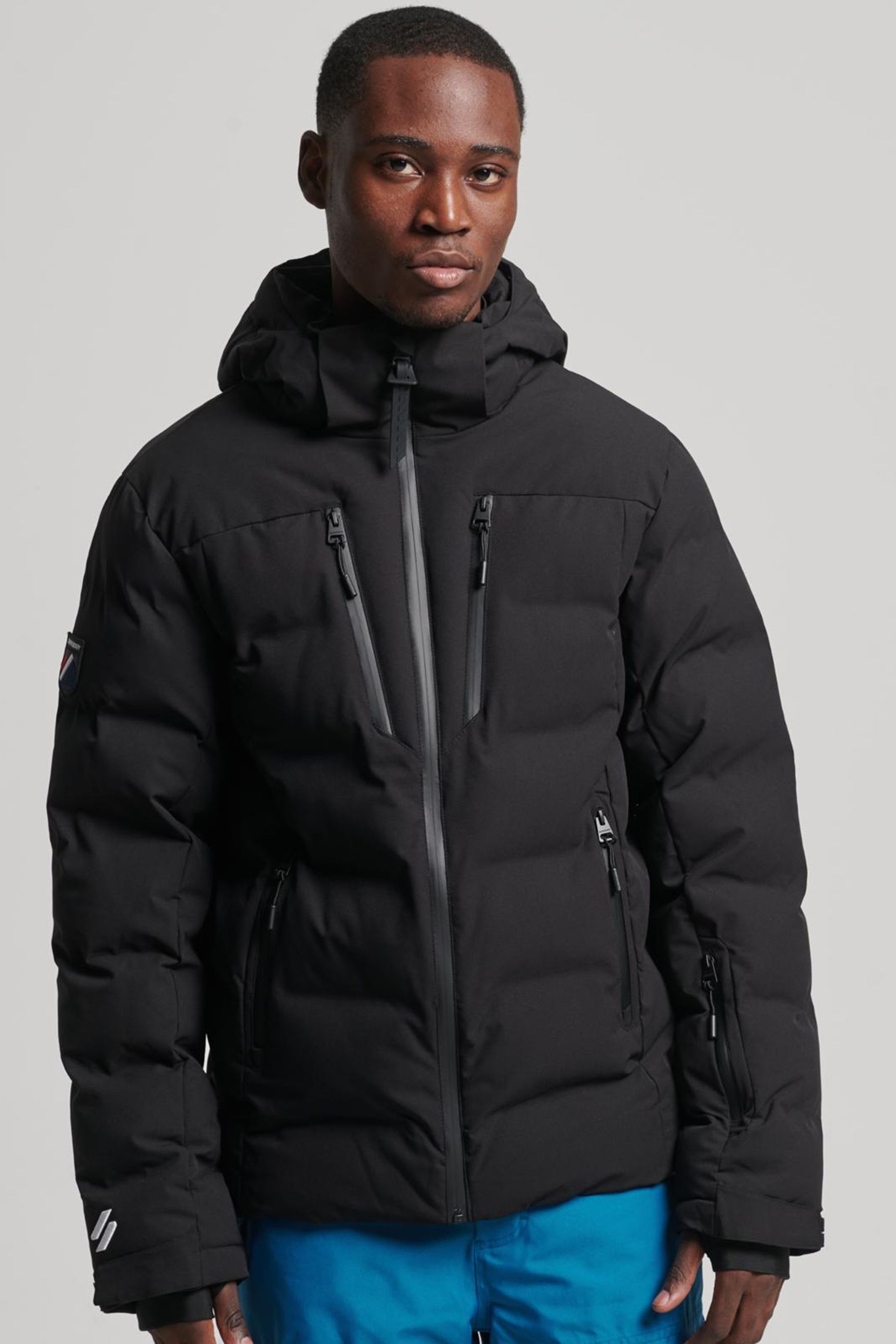 Buy Superdry Black Sport Ski Radar Pro Puffer Jacket from Next Ireland