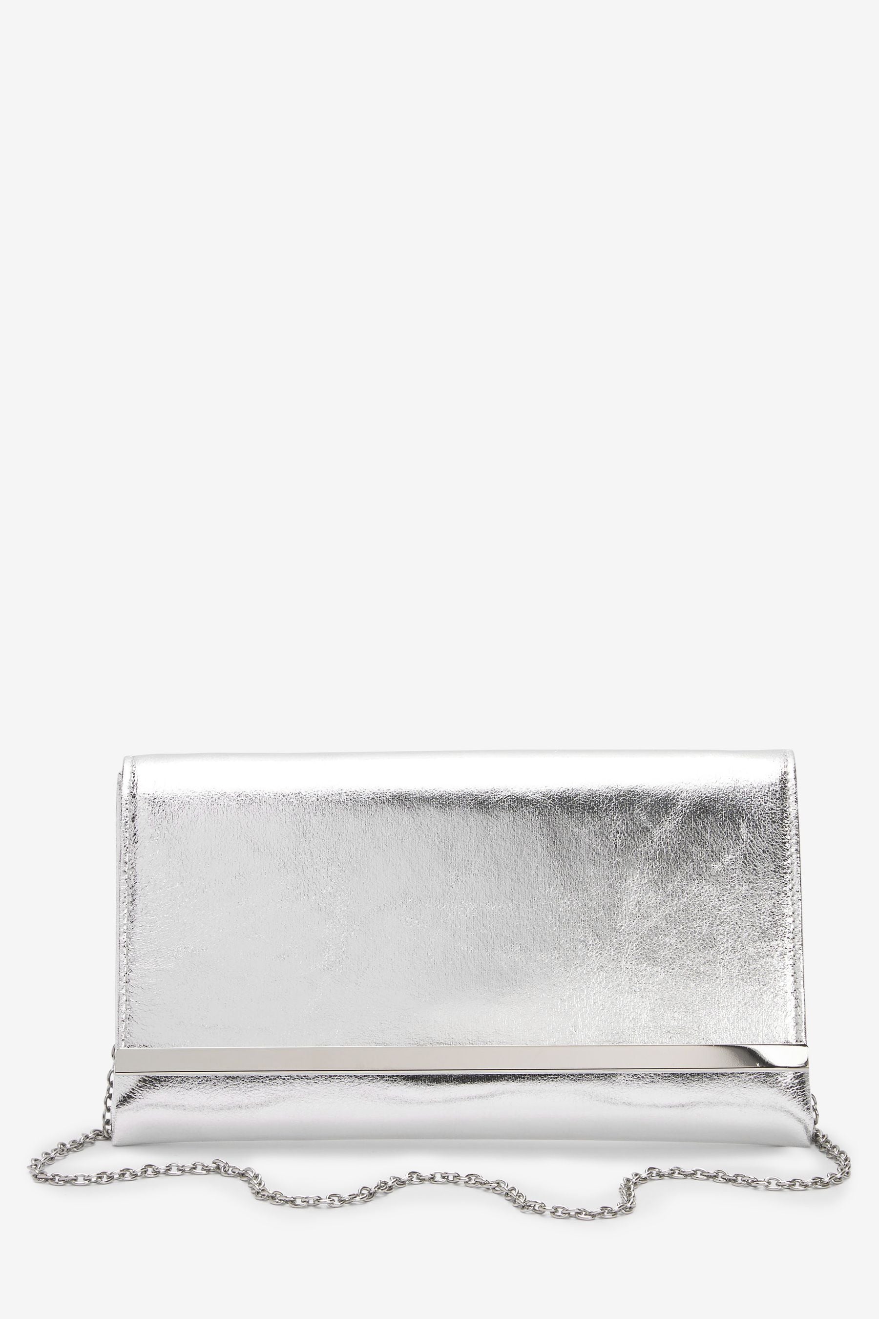 Cross body bag silver chain best sale