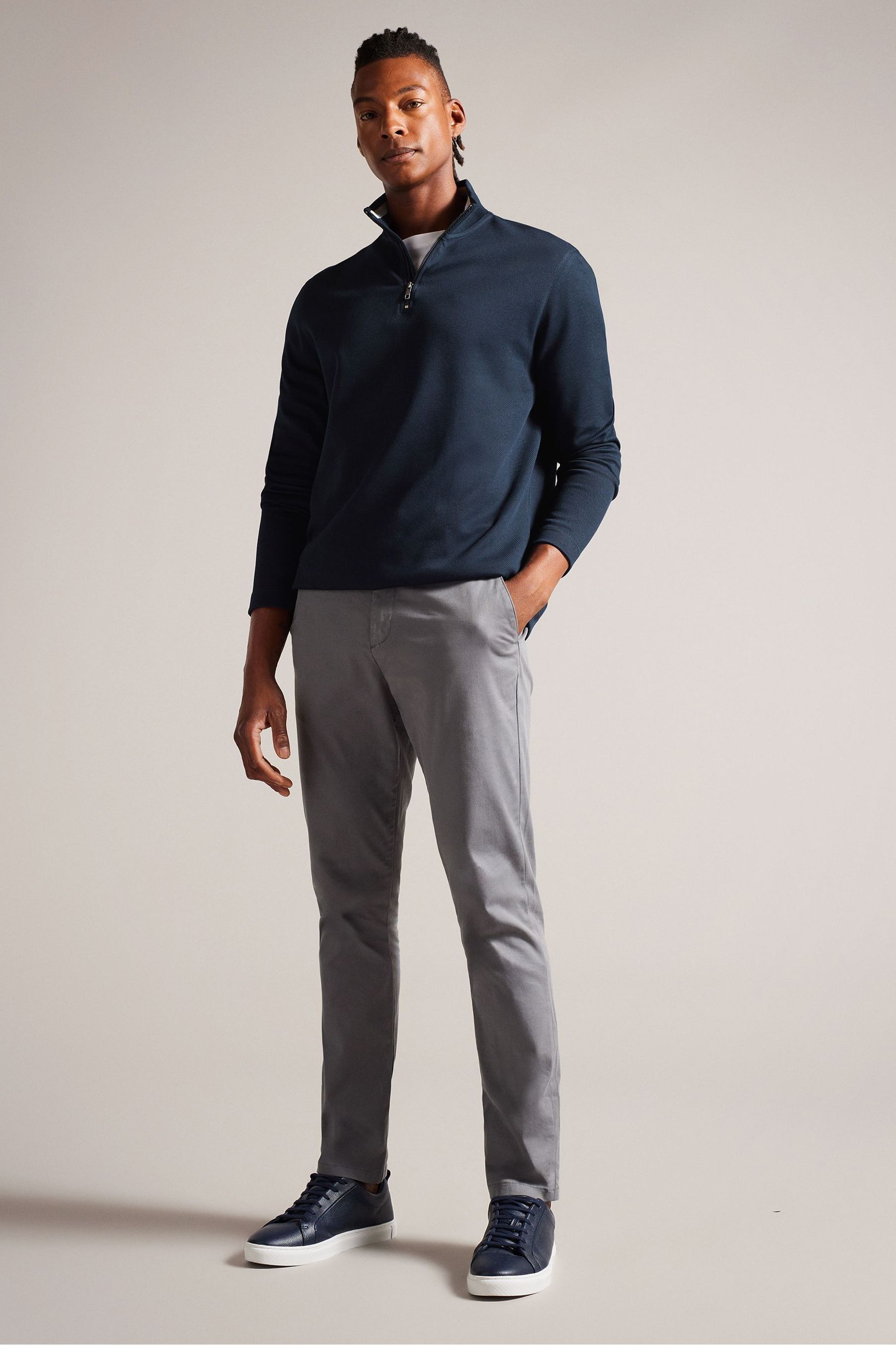 Ted baker navy jumper new arrivals