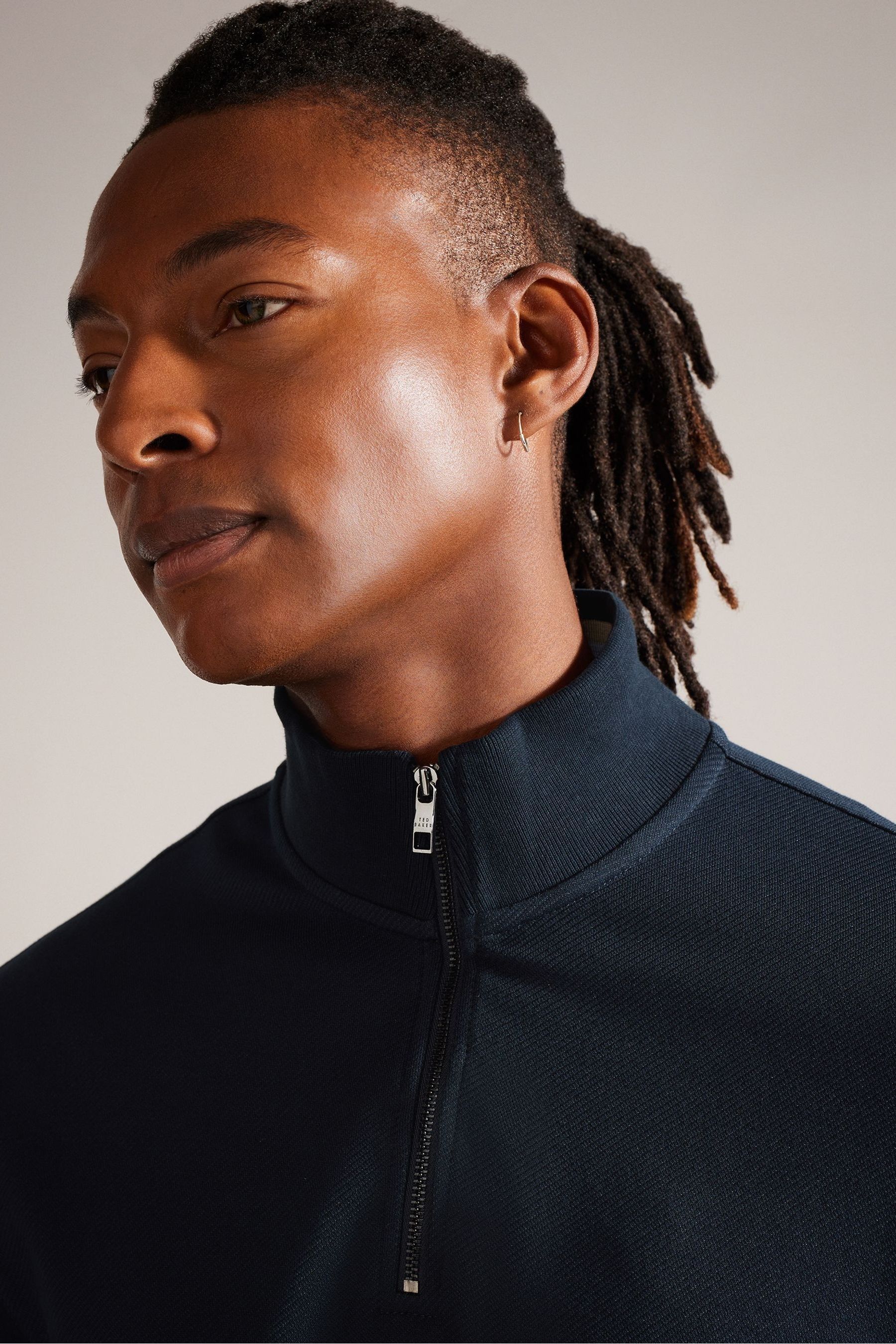 Ted baker half zip funnel neck jumper online