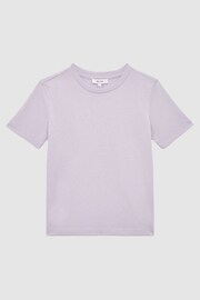 Reiss Lilac Bless Crew Neck T-Shirt - Image 2 of 7