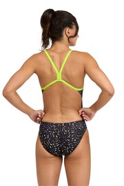 Arena Womens Fireworks Challenge Black Swimsuit - Image 2 of 9