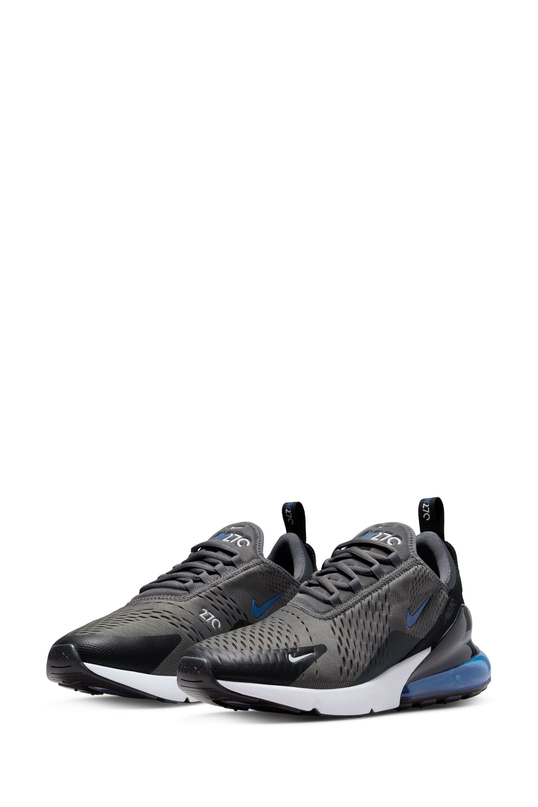 Nike 270s black and blue 2025