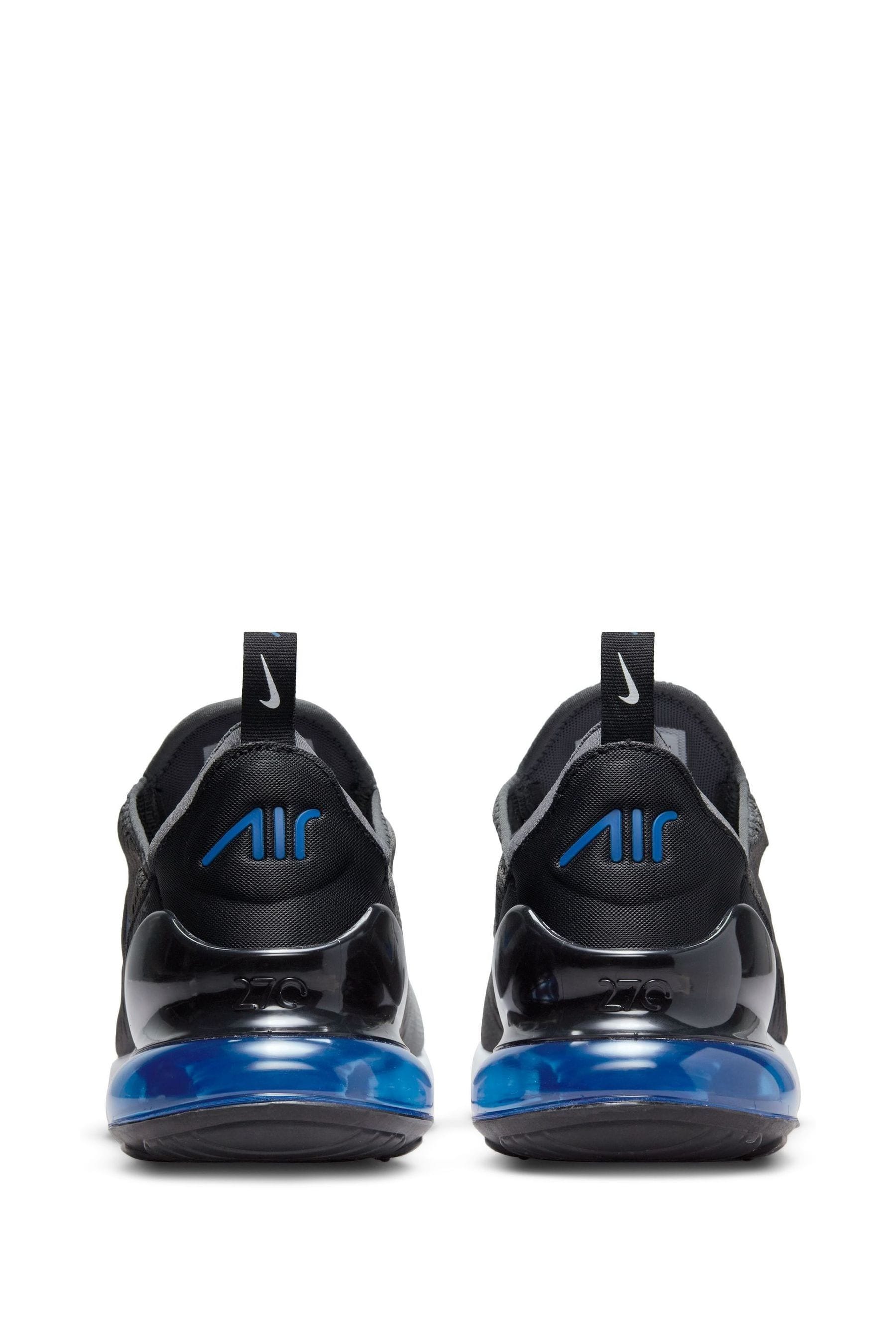 Nike 270 black and blue size 5 discount