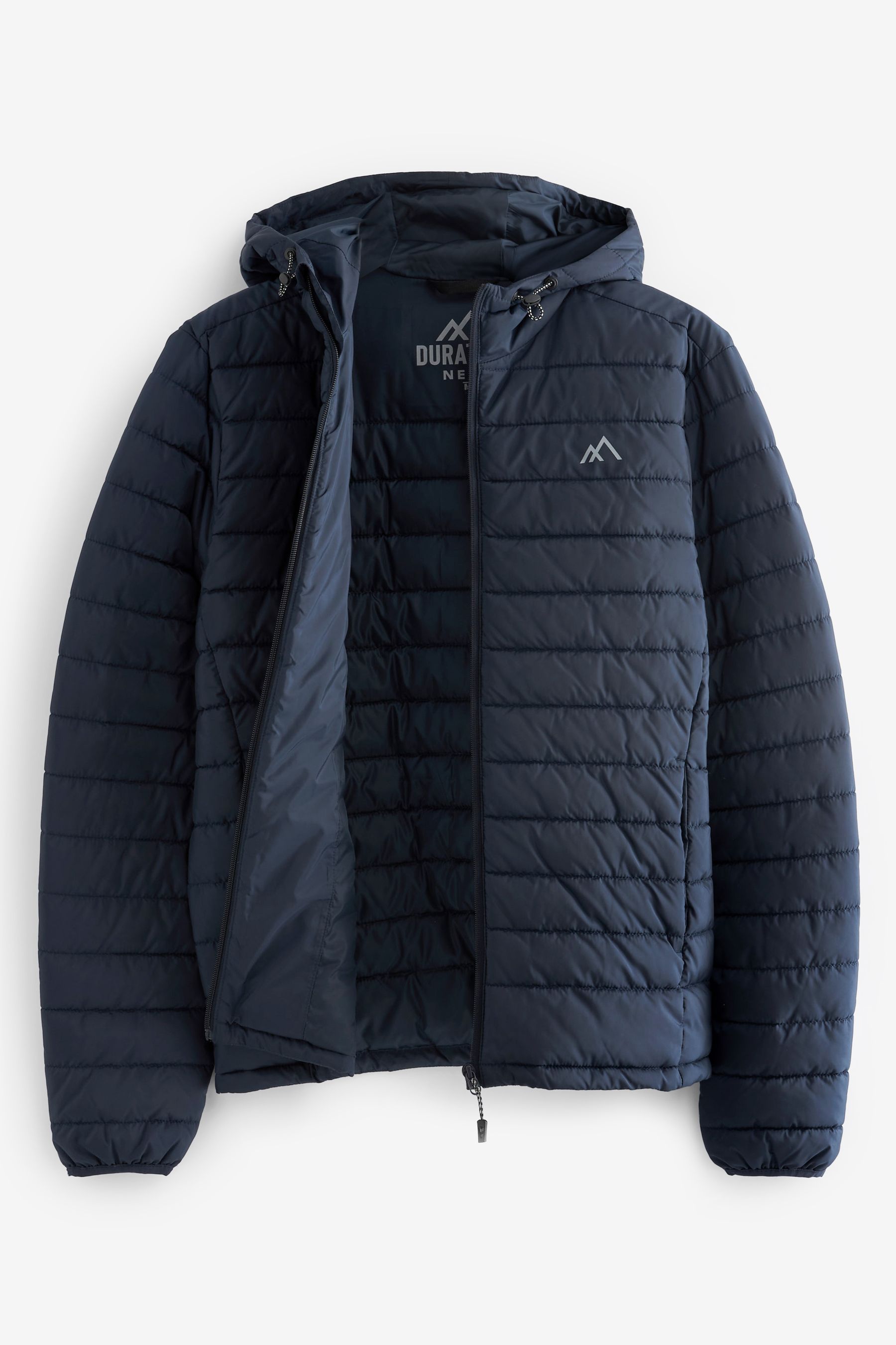 Buy Navy Blue Shower Resistant Lightweight Puffer Jacket from Next Luxembourg