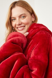 Ony Soft Cosy Fleece Extra Thick Oversized Blanket Hoodie - Image 5 of 6