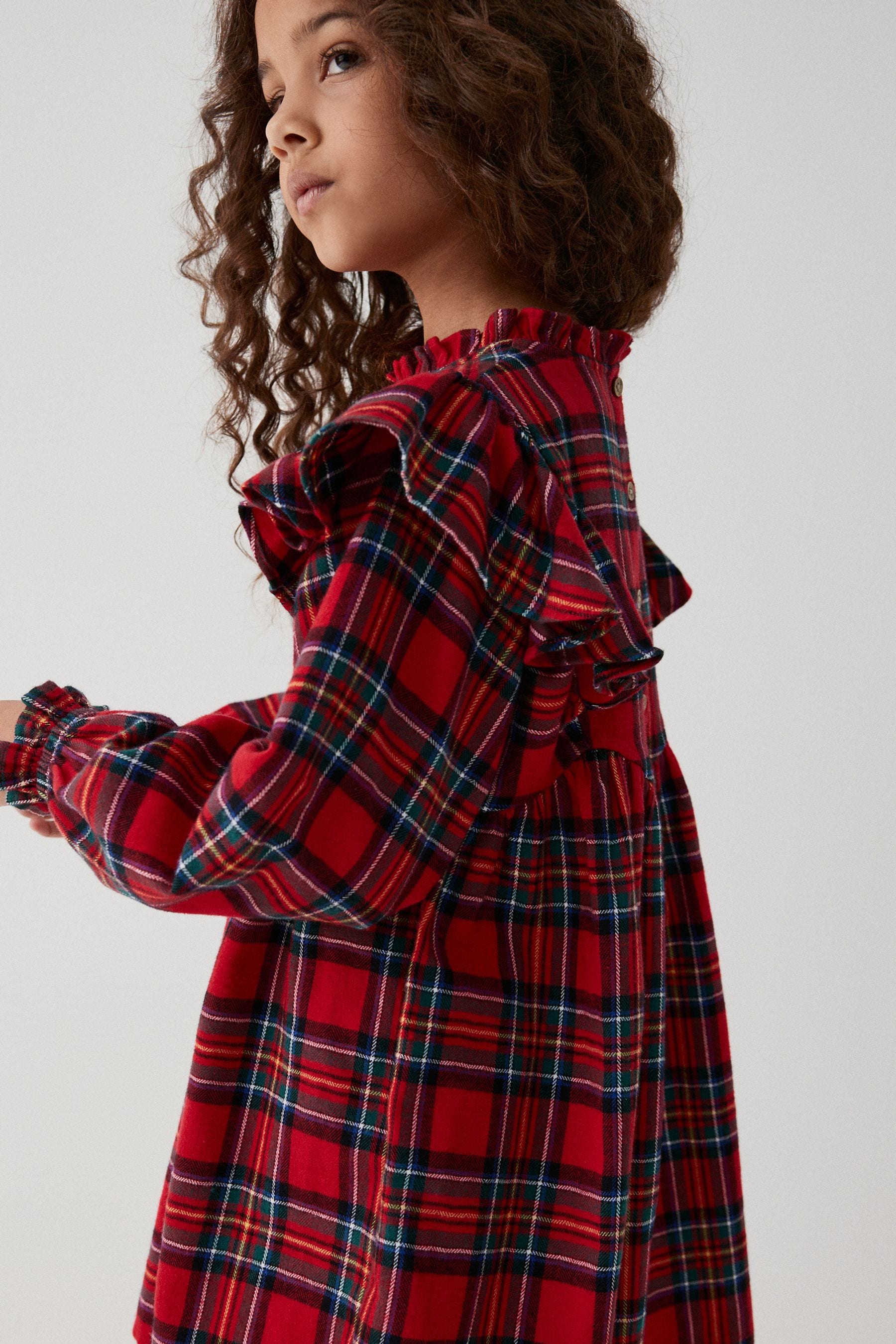 Next red check dress clearance