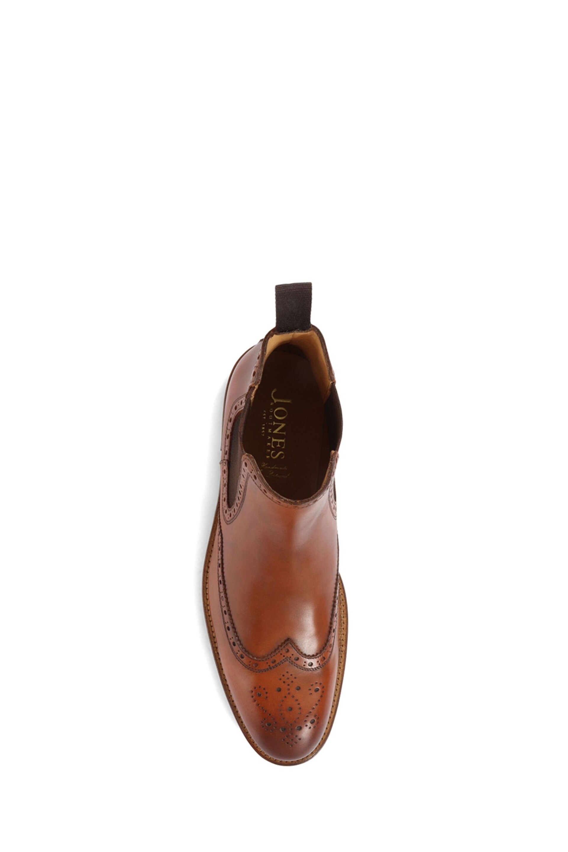 Jones Bootmaker Natural Barnet Goodyear Welted Leather Oxford Shoes - Image 4 of 5