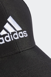 adidas Black Embroidered Baseball Cap - Image 3 of 4