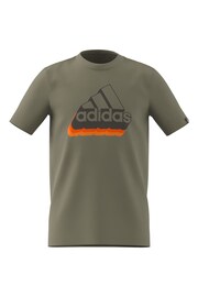 adidas Green Badge Of Sports Graphic T-Shirt - Image 6 of 8