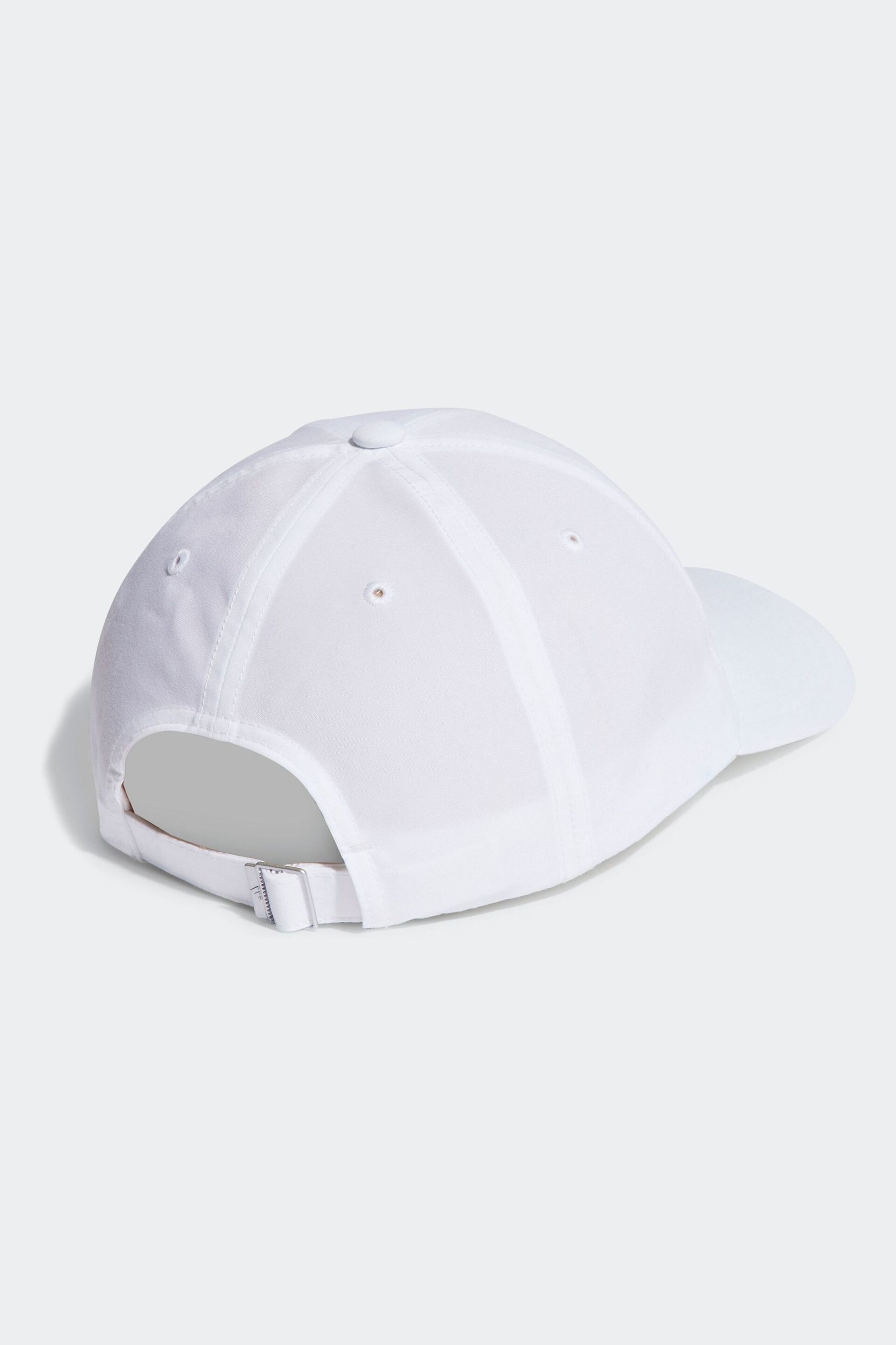 adidas White Running Essentials Aeroready Six-Panel Baseball Cap - Image 2 of 4