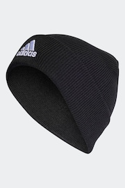 adidas Black LOGO BEANIE CUF - Image 1 of 8