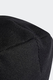 adidas Black Logo Cuf Beanie - Image 4 of 4