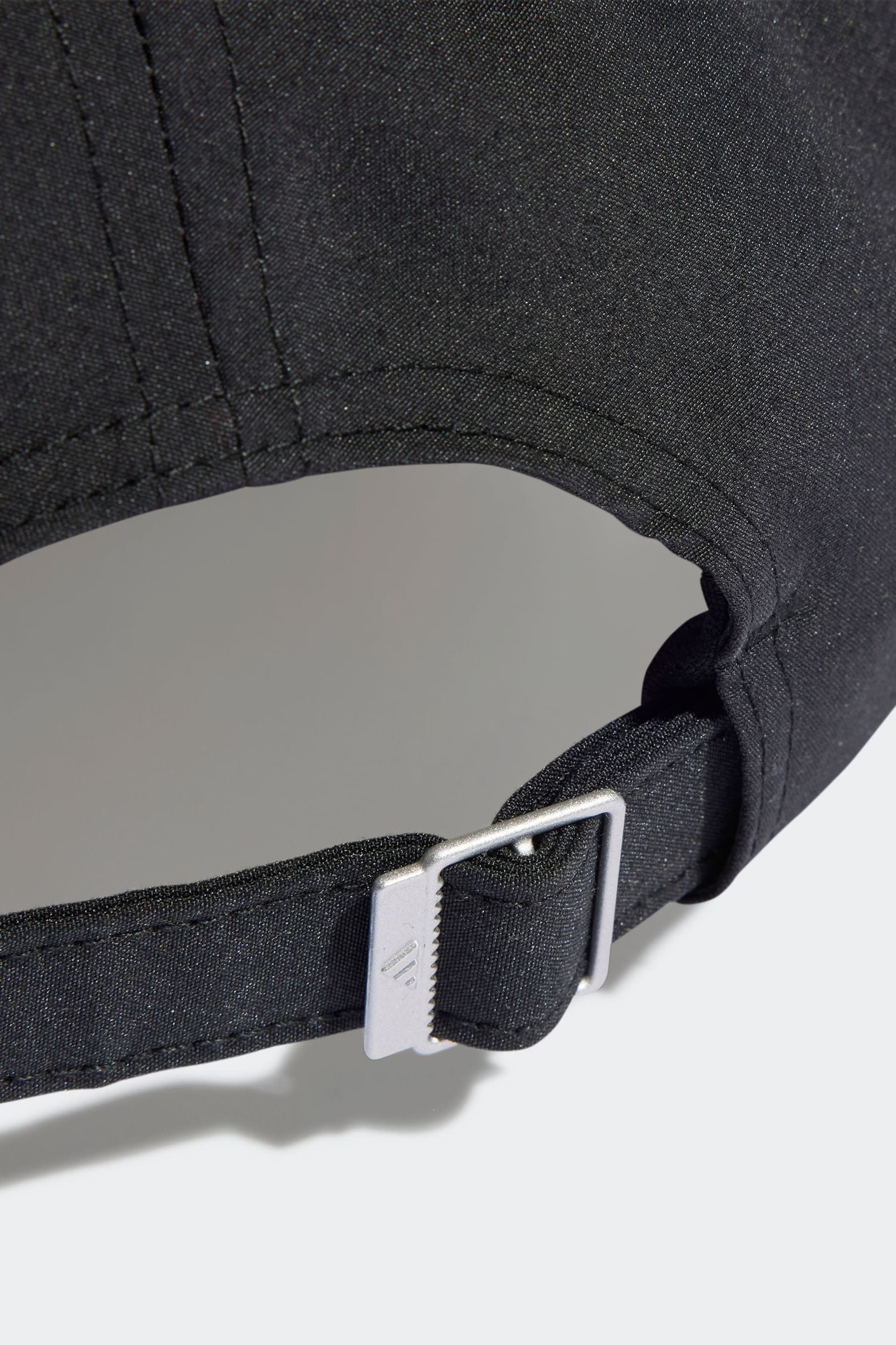 adidas Black Running Essentials Aeroready Six-Panel Baseball Cap - Image 3 of 5