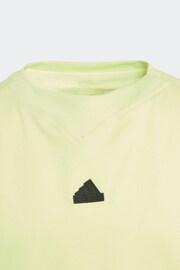 adidas Green Sportswear Future Icons 3-Stripes T-Shirt - Image 5 of 6