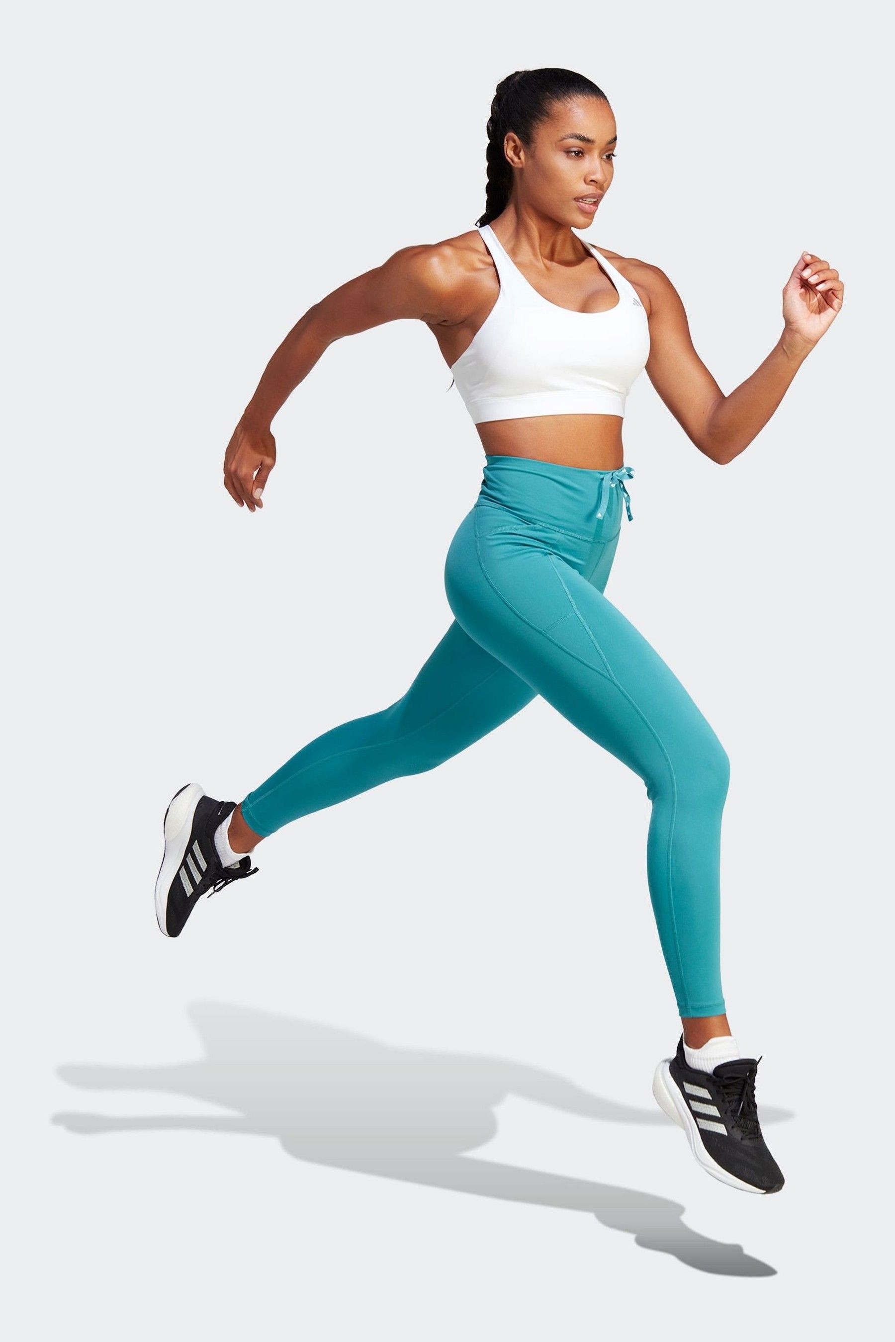 Buy adidas Turquoise Blue Performance Running Essentials 7 8 Leggings from Next Luxembourg