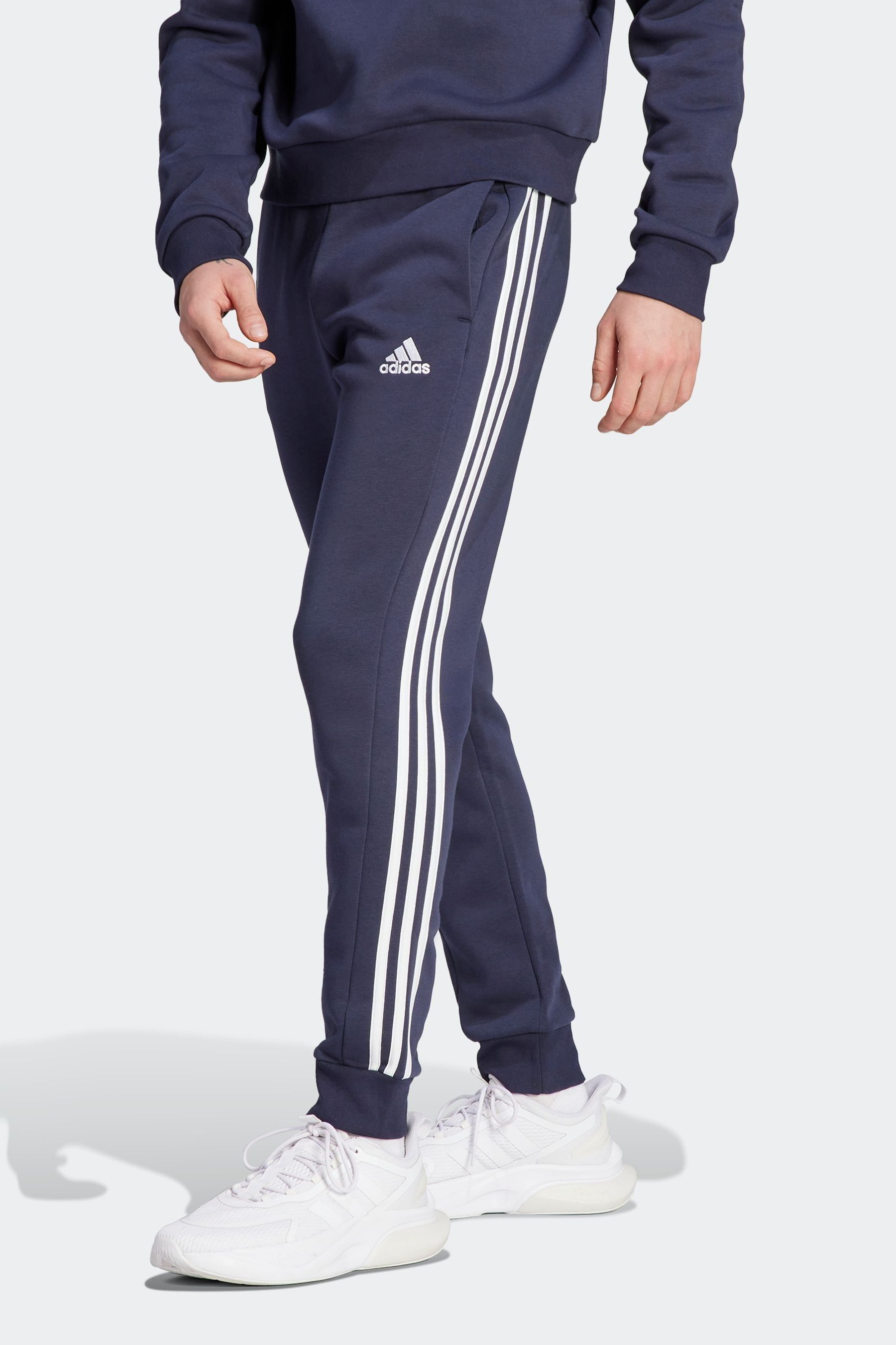 Buy adidas Blue Essentials 3 Stripe Joggers from Next United Arab Emirates