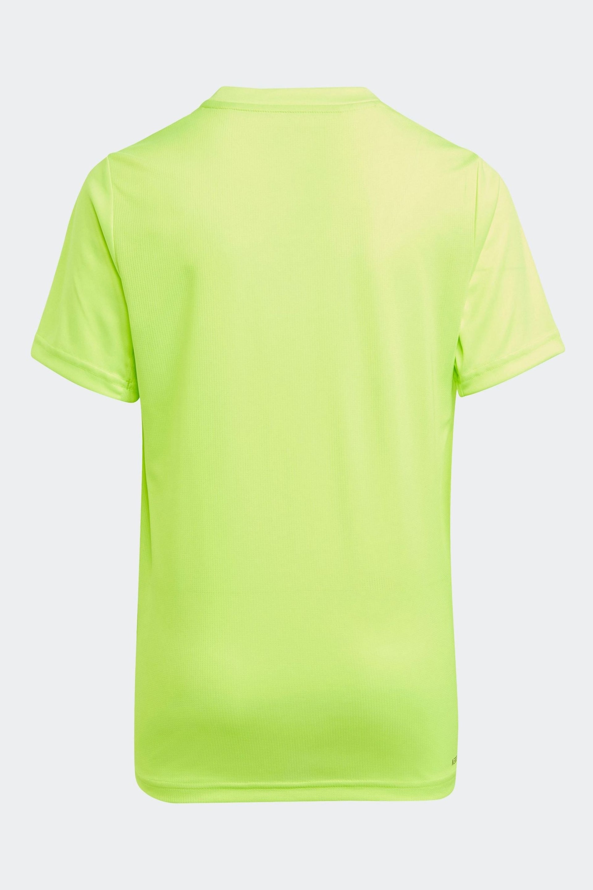 adidas Green Regular Fit Sportswear Train Essentials Aeroready Logo T-Shirt - Image 6 of 9