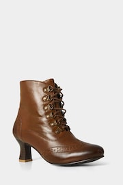 Joe Browns Brown Fenchurch Leather Boots - Image 2 of 4