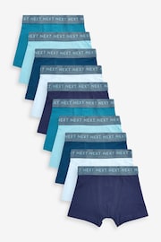 Blue Trunks 10 Pack (1.5-16yrs) - Image 1 of 11